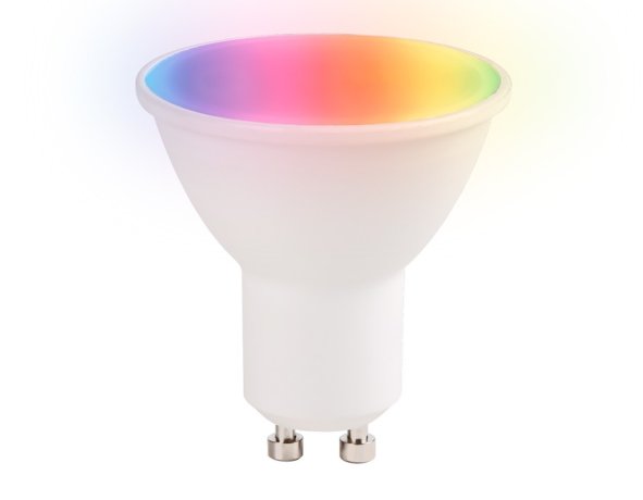Светодиодная лампа LED MR16 5W+RGB 3000K-6400K (теплый, белый, дневной) Smart Ambrella light Bulbing (207500)