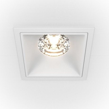 Встраиваемый светильник Maytoni Alfa LED DL043-01-15W3K-D-SQ-W