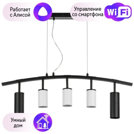 LR735872363 Подвесной светильник Rullo Lightstar с поддержкой Алисы, (комплект из 571735+214436-3+214487-2)