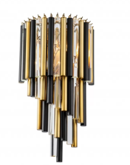 Бра iLAMP Tribeca 097B-3 Matt Bronze&Black
