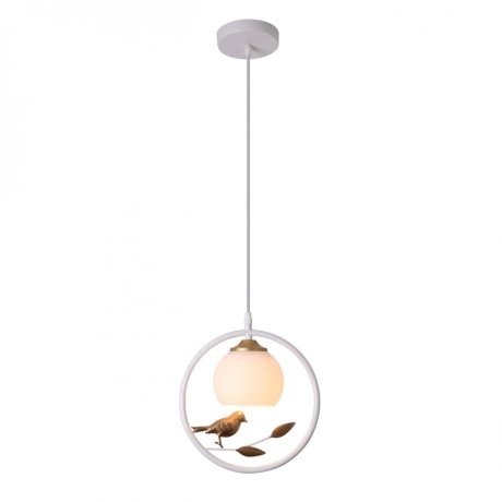 Подвесной светильник Escada 1113/1S E27*40W White/Gold SONG