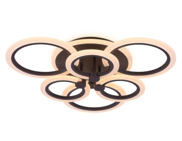 Потолочная светодиодная люстра с пультом д/у Ambrella light Acrylica FA528