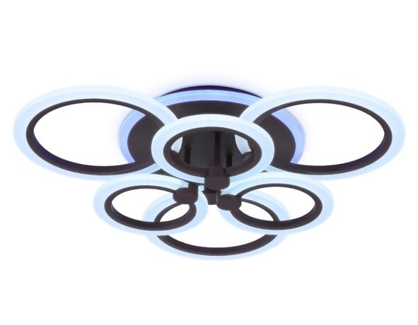 Потолочная светодиодная люстра с пультом д/у Ambrella light Acrylica FA528