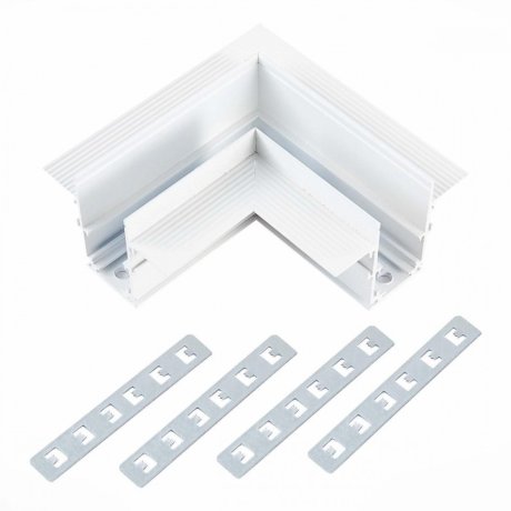 Соединитель L-образный для магнитного шинопровода ST Luce Skyline 48 ST007.529.12