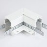 Коннектор L-образный для встраиваемого шинопровода Ambrella light Track System Magnetic GL3352