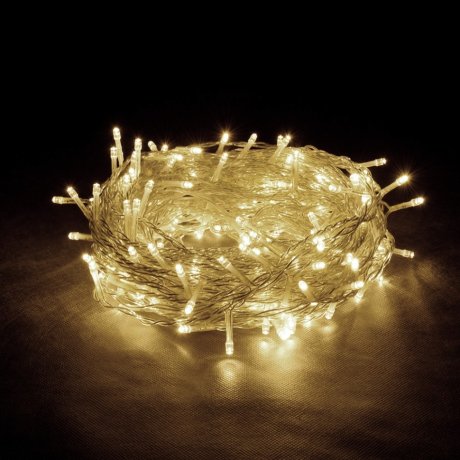 5м. Электрогирлянда Нить 48 теплых LED, IP44 Vegas 55000
