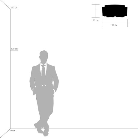 Потолочная люстра Lightstar с поддержкой Маруся Nubi 802070