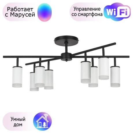 LR7283680 Потолочная люстра Rullo Lightstar с поддержкой Маруся (комплект из 571728+214436-8+202430-8)