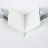 Коннектор L-образный для накладного шинопровода Ambrella light Track System Magnetic GL3369