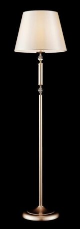 Торшер Crystal Lux с лампочкой Flavio PT1 Gold+Lamps E27 P45