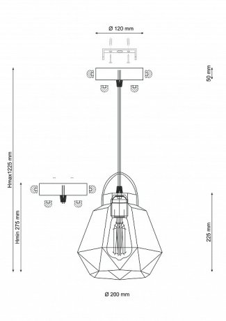 Подвесной светильник Lucia Tucci Narni 1941.1 White
