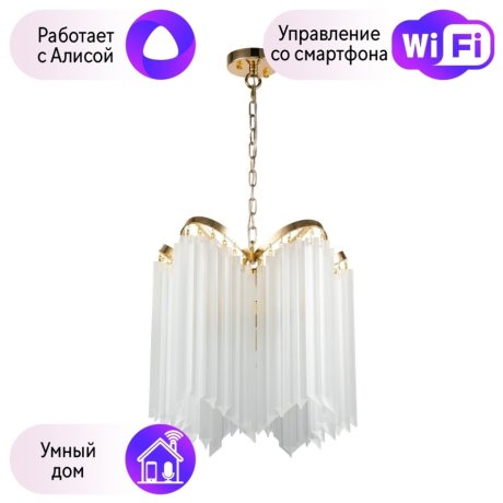Подвесная люстра Favourite Nubes с поддержкой Алиса 2966-5P-A
