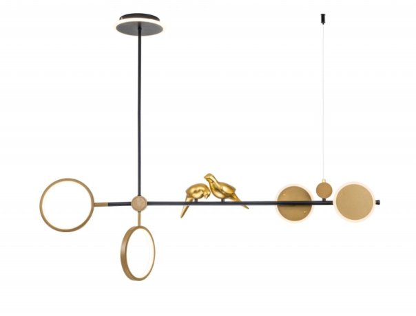 Подвесной светильник Arte Lamp Toliman A2613SP-4BK