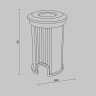 Ландшафтный светодиодный светильник Maytoni Flash O044DL-L1S3K3