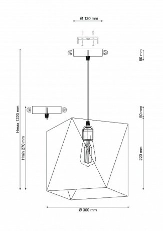 Подвесной светильник Lucia Tucci Narni 1943.1 Shampagne