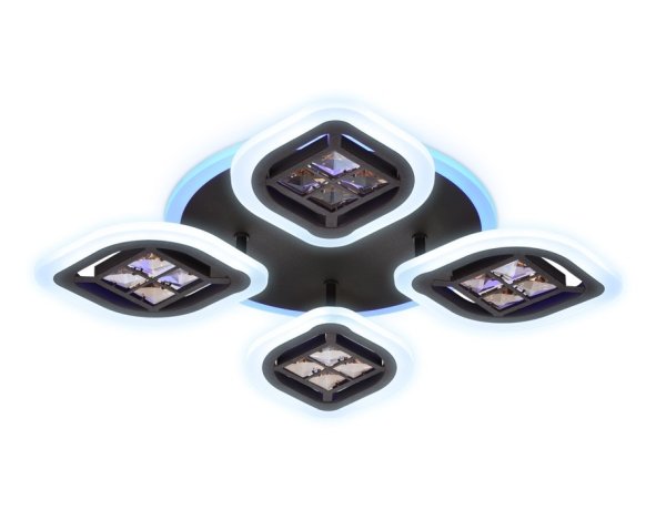 Потолочная светодиодная люстра с пультом д/у Ambrella light Ice FA281