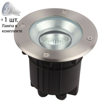 Уличный светильник с лампочкой Favourite Earthen 3040-1U+Lamps Gu10