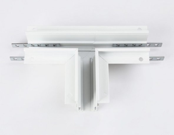 Коннектор T-образный для встраиваемого шинопровода Ambrella light Track System Magnetic GL3355