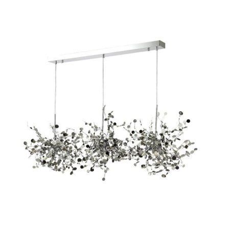 Подвесной светильник Crystal Lux с поддержкой Маруся GARDEN SP3х3 L1200 CHROME-М