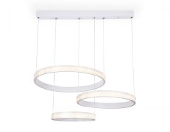 Подвесная диммируемая люстра с пультом ДУ Ambrella light FA6161 WH