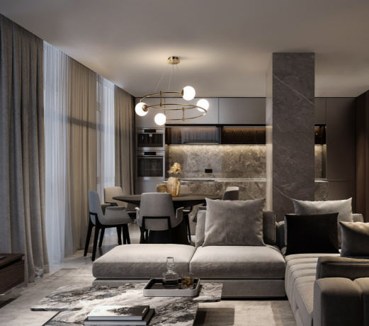 Подвесная люстра Maytoni Modern Balance MOD317PL-04G