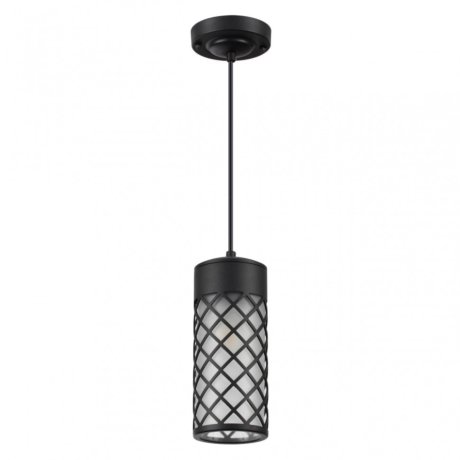 Уличный подвесной светильник с лампочкой Odeon Light Dunes 4834/1+Lamps Е27 Свеча