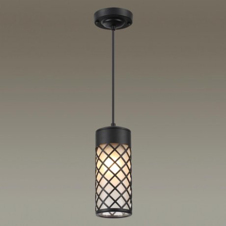 Уличный подвесной светильник с лампочкой Odeon Light Dunes 4834/1+Lamps Е27 Свеча