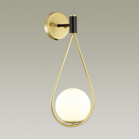 Бра с лампочкой Odeon Light Flari 4810/1W+Lamps E14 P45