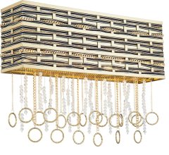 Бра Lucia Tucci illuminazione PERSO W4930.3 gold&amp;black