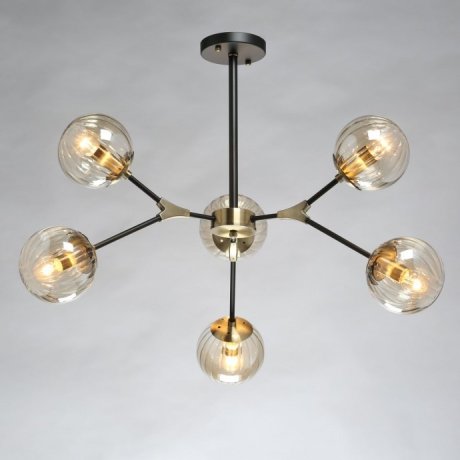 Потолочная люстра DeMarkt Гамбург с поддержкой Алиса 605016206-A