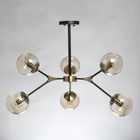 Потолочная люстра DeMarkt Гамбург с поддержкой Алиса 605016206-A