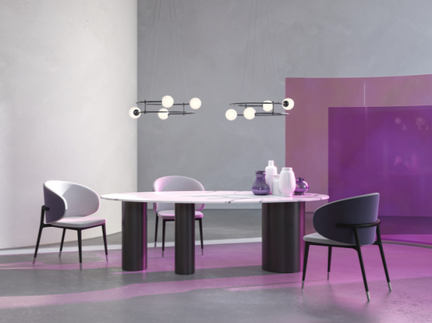 Подвесная люстра Maytoni Modern Balance MOD317PL-06G