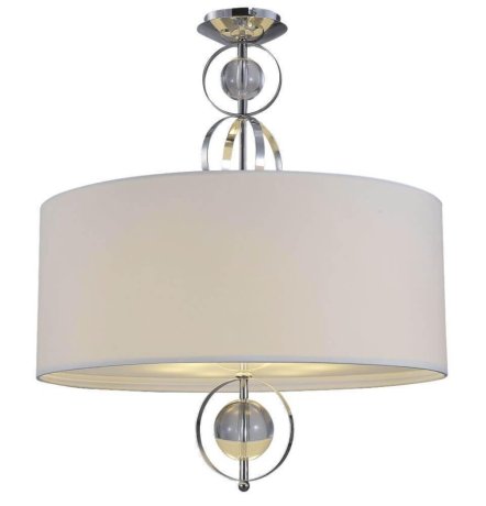 Подвесная люстра Crystal Lux с лампочками Paola PL6+Lamps E27 P45