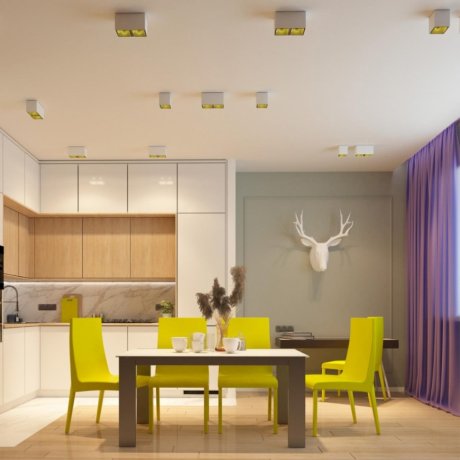 Потолочный накладной светодиодный светильник Novotech Recte 358488