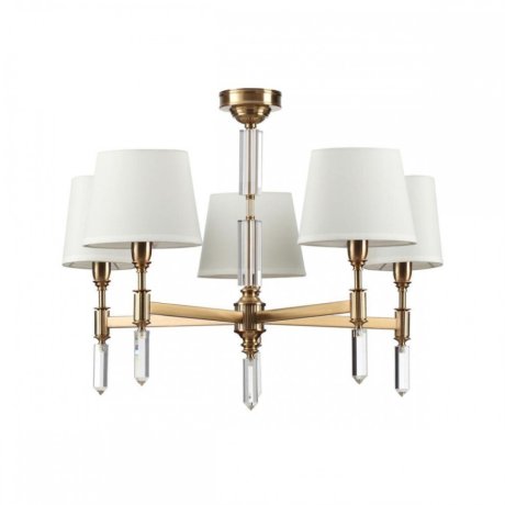 Люстра на штанге Odeon Light London с лампочками 4894/5+Lamps E14 Свеча