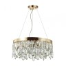 Подвесная люстра с лампочками Odeon Light Dakisa 4986/6+Lamps E14 Свеча