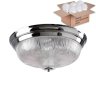 Потолочный светильник Crystal Lux с лампочками Lluvia PL4 Chrome D370+Lamps E14 P45