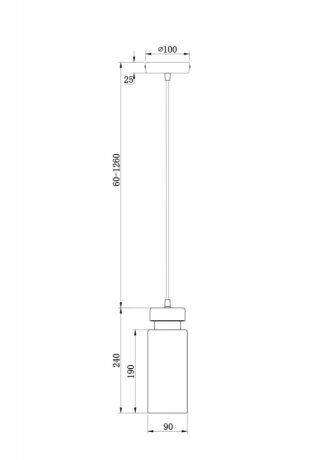 Подвесной светильник Come Freya FR8011PL-01GB