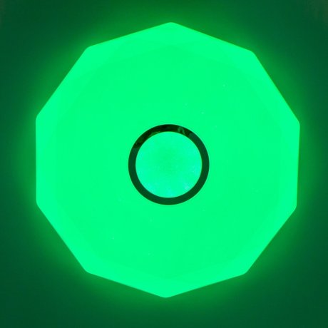 Светодиодная люстра с поддержкой ''Алиса'' и пультом ДУ Citilux Диамант Смарт CL713A80G Хром