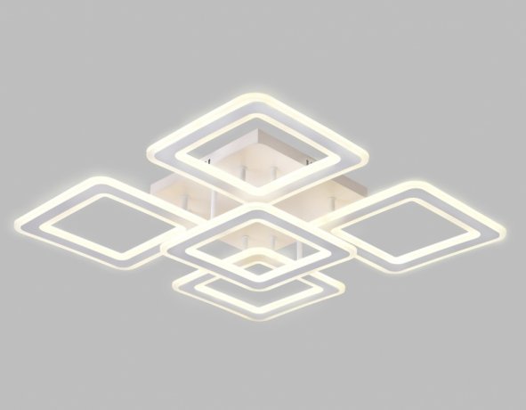 Потолочная светодиодная люстра Ambrella light Original FA866 (ПДУ РАДИО 2.4G)