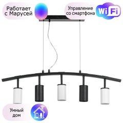 LR735372363 Подвесной светильник Rullo Lightstar с поддержкой Маруся (комплект из 571735+214437-2+214436-3)