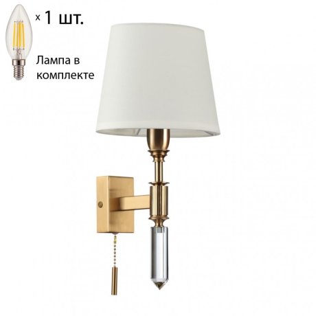 Бра с лампочкой Odeon Light London 4894/1W+Lamps E14 Свеча