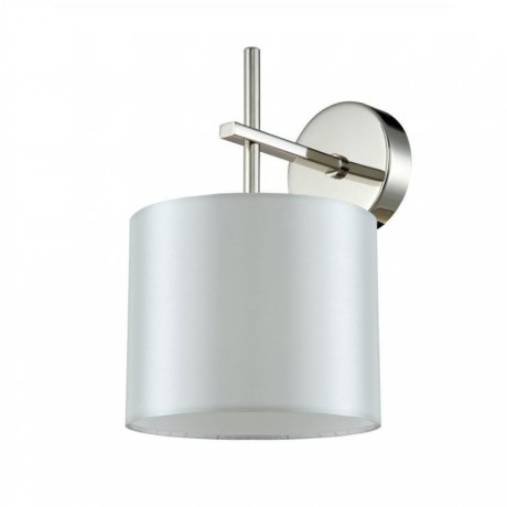 Бра Crystal Lux с лампочкой SERGIO AP1 NICKEL+Lamps E14 P45