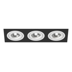 i537060606 Встраиваемый точечный светильник Intero 16 Triple Quadro Lightstar (комплект из 217537+217606+217606+217606)