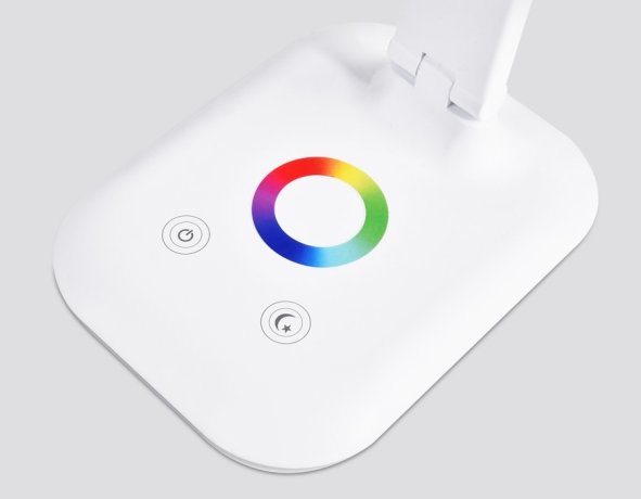 Светодиодная настольная лампа с RGB подсветкой Ambrella light Desk DE530