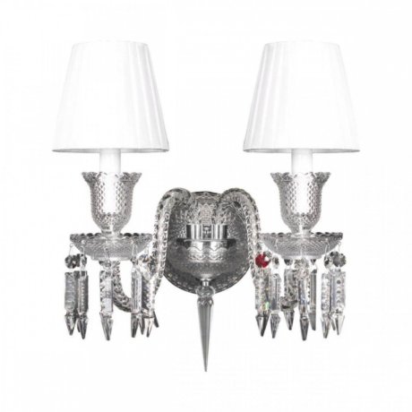 Бра с стеклянными подвесками Loft IT Zenith 10210/2W White
