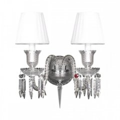 Бра с стеклянными подвесками Loft IT Zenith 10210/2W White