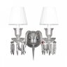 Бра с стеклянными подвесками Loft IT Zenith 10210/2W White
