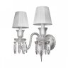 Бра с стеклянными подвесками Loft IT Zenith 10210/2W White