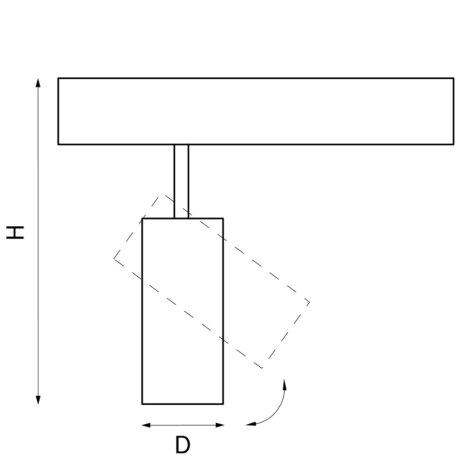 Однофазный LED светильник 20W 3000-6000К для трека Teta Lightstar 205037